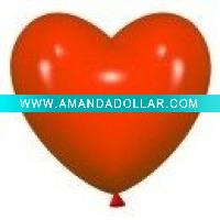 Wholesale 2011 Hot Heart Shape Latex Balloon,Advertising balloon,Printed balloon