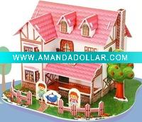 Wholesale 3D puzzle-merry Christmas