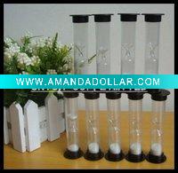 Wholesale hourglass stock/stock sand timer/90second sand timer/plastic sand timer/2010 new toy
