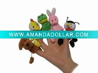 Wholesale 8cm Plush Finger Puppet