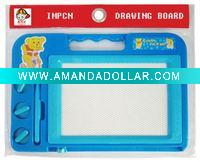 plastic magnetic drawing board toys