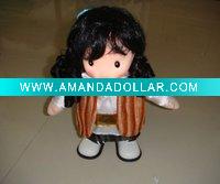Wholesale lovely girl walking doll