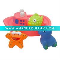 Wholesale pvc baby bath toys