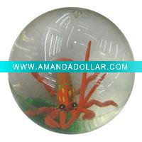 Glitters bounce ball