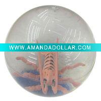 Wholesale Glitters bounce ball