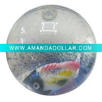 Wholesale glitters bouncing ball