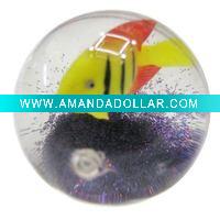 Wholesale glitters bouncing ball