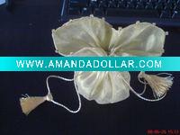 Wholesale Gold fabric jewelry bag