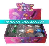 Glitters bounce ball