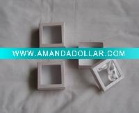 Wholesale paper jewelry boxes with PVC window