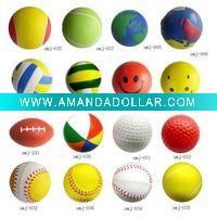 foam ball with logo