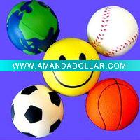 soft pu ball with logo