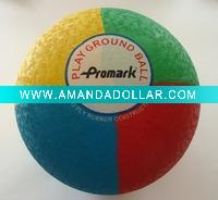 rubber ball with logo