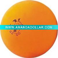 sponge rubber ball with logo