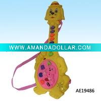 Wholesale Plastic electric dog guitar toy