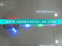 Wholesale newly latest hot sell plastic led flashing colorful sword electronic toys for children