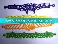 Wholesale Glow hollow silicone bracelet good price