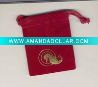 velvet pouch