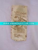 silk jewelry roll