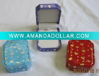 Wholesale Leather rectangular shape necklace case