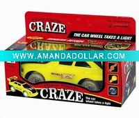 Plastic electric car with light,b/o car