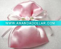 Wholesale satin bag in printing,drawstring bag,jewelry pouch