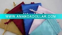 Wholesale satin bag in printing,drawstring bag,jewelry pouch