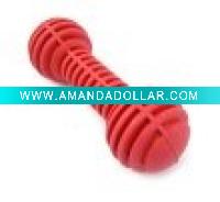 Rubber pet toy