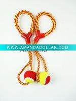 Wholesale Cotton Rope and Tennis Ball Pet Toys