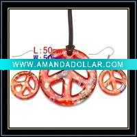 Wholesale Lampwork Murano Glass Jewelry Set
