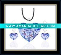 Wholesale Murano Glass Jewelry Set