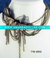 Wholesale Handmade Beaded Necklace and Earrings / Jewelry Set / Beaded Jewelry / Skull Jewelry / Handmade Jewelry with Skull Pendant