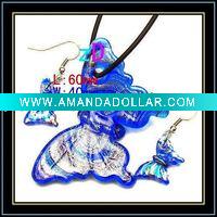 Wholesale The Hotest Murano Glass Jewelry Set.