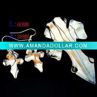 Wholesale Lampwork Murano Glass Jewelry Set