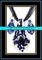 Wholesale murano glass jewelry set