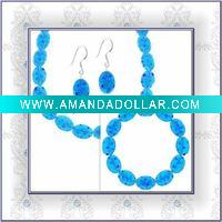 Wholesale murano glass jewelry set