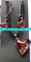 Wholesale fashion murano glass jewelry set