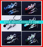 Wholesale fashion murano glass jewelry set