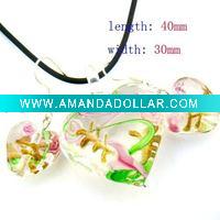 Wholesale Lampwork Murano Glass Jewelry Set