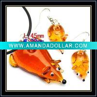 Wholesale Lampwork Murano Glass Jewelry Set