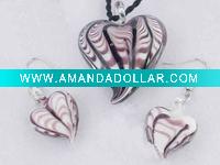Wholesale Lampwork Murano Glass Jewelry Set