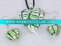 Wholesale Lampwork Murano Glass Jewelry Set