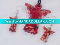 Wholesale Lampwork Murano Glass Jewelry Set