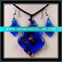 Wholesale Murano Glass Jewelry Set