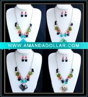 Wholesale fashion murano glass jewelry set