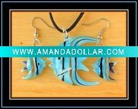 Wholesale murano glass jewelry set