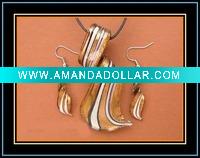 Wholesale murano glass jewelry set