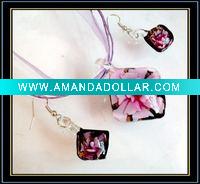 Wholesale Murano Glass Jewelry Set
