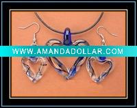 Wholesale Murano Glass Jewelry Set