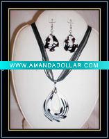 Wholesale fashion murano glass jewelry set
